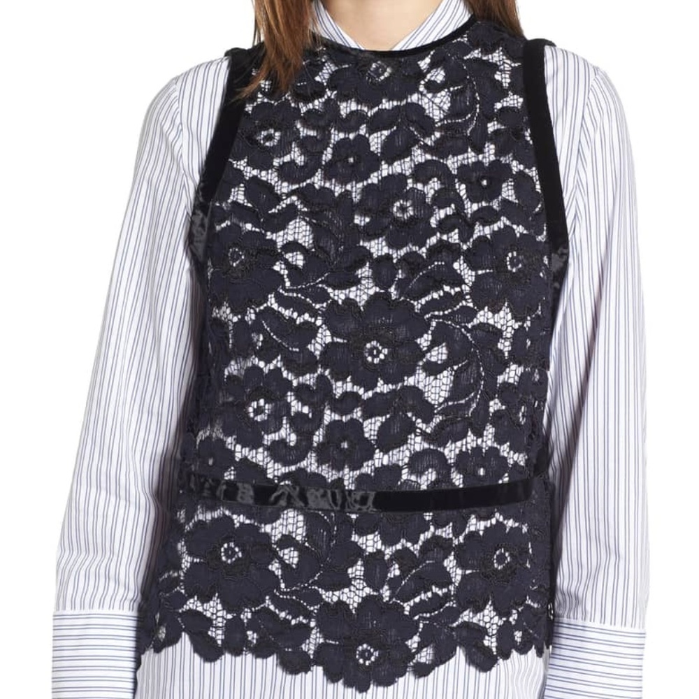 Lewit Sheer Lace Top